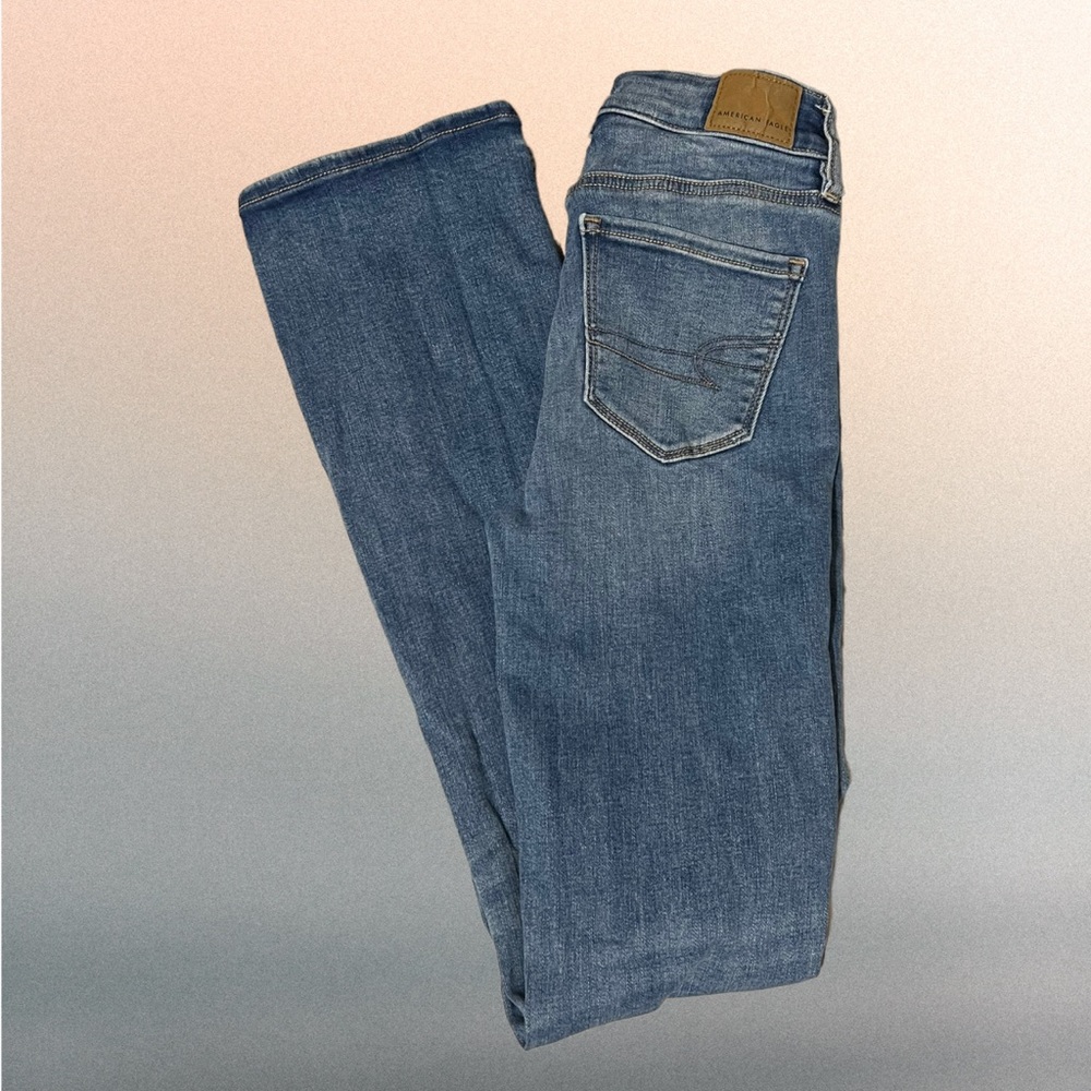 American Eagle, super high rise jagging‘s next level stretch size 00